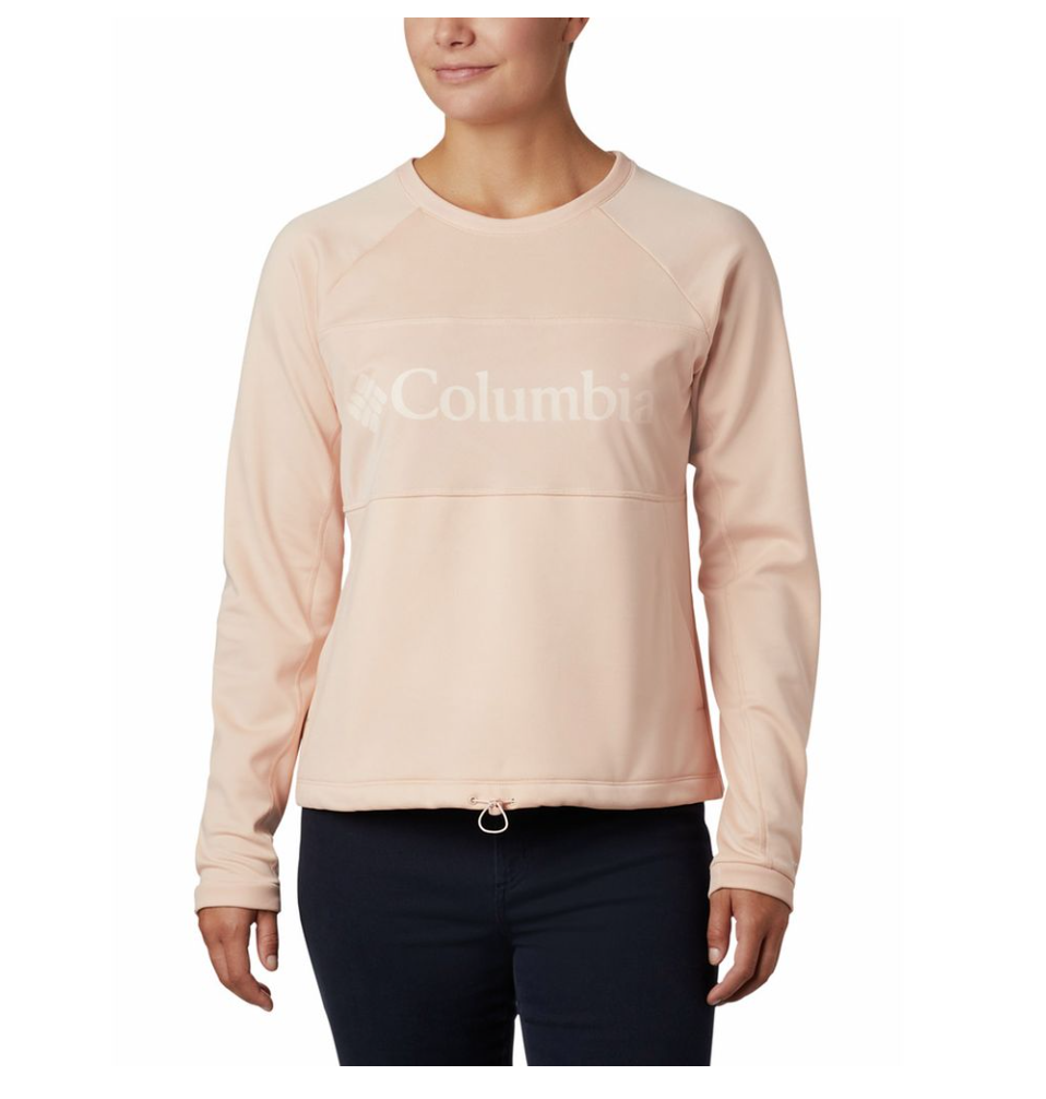 cupom de desconto columbia, Blusão Fleece Columbia Feminino Windgates Crew