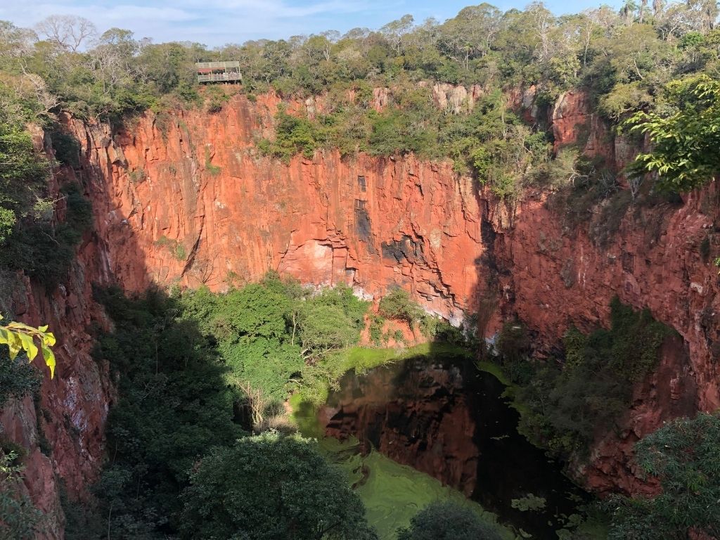 Buraco das Araras em Bonito