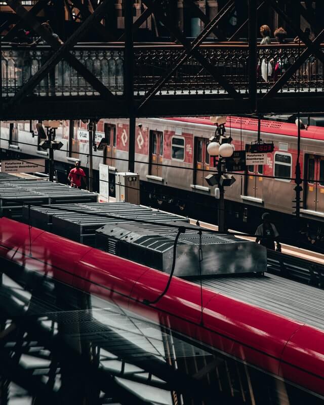 Estação da luz no centro de São Paulo, faz parte da linha 3 vermelha do metrô