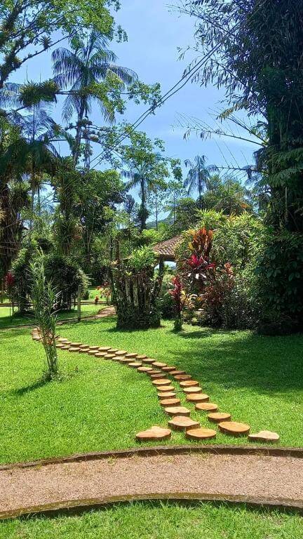 Jardim da Chacará Lucinda, em Morretes no Paraná