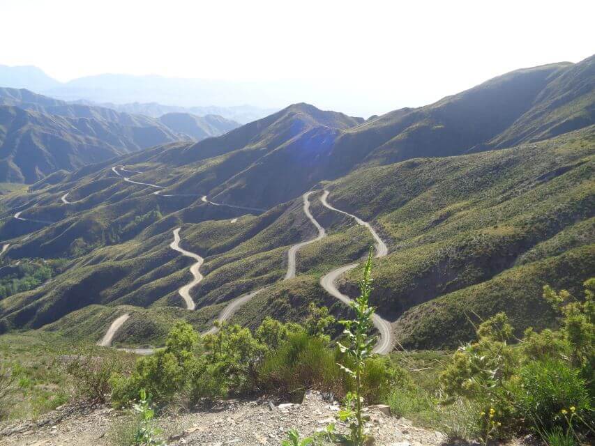 Monte Aconcágua, Cordilheira dos Andes em Mendoza na Argentina