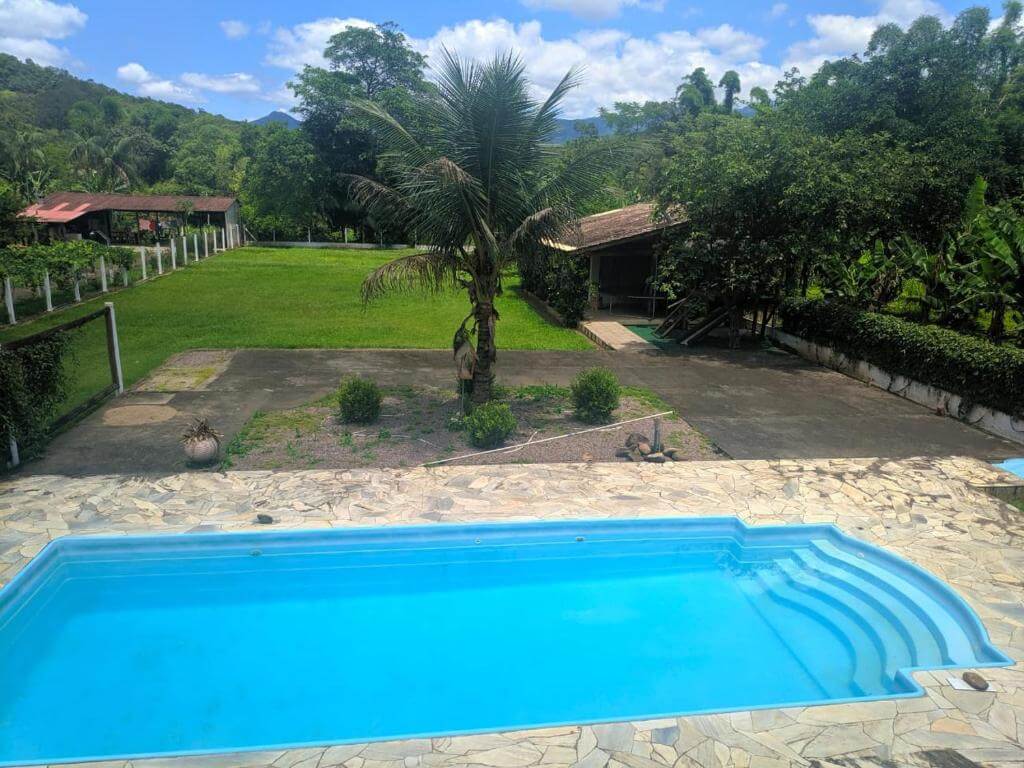 Piscina do Recanto do Sossego em Morretes no Paraná