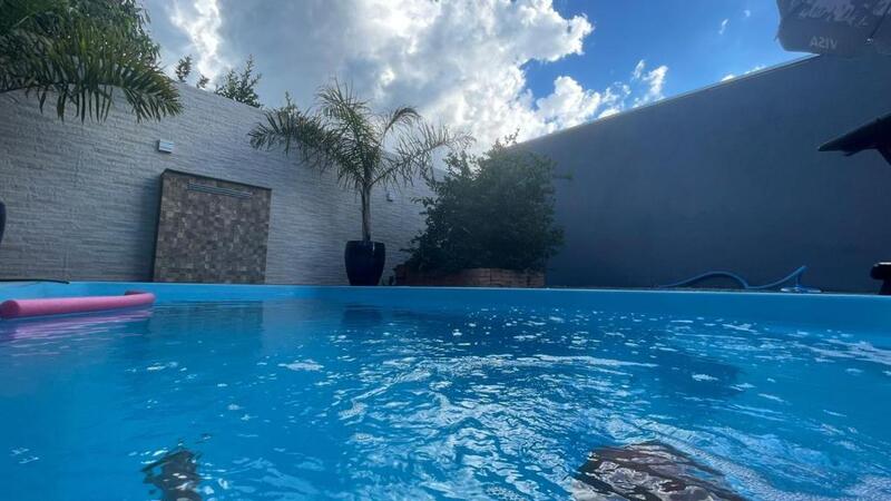 Piscina da Casa aconchego e tranquilidade em Bonito - MS