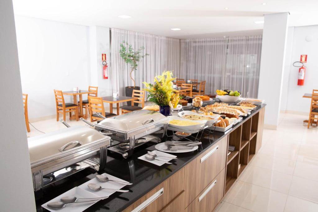 Restaurante do Hotel Araguaia, em Palmas no Tocantins - TO