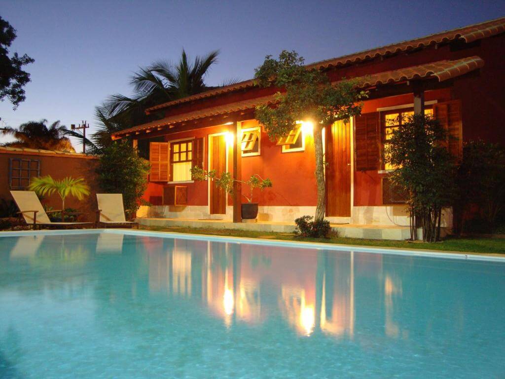 Piscina da Pousada Casa da Aroeira em Búzios no Rio de Janeiro - RJ