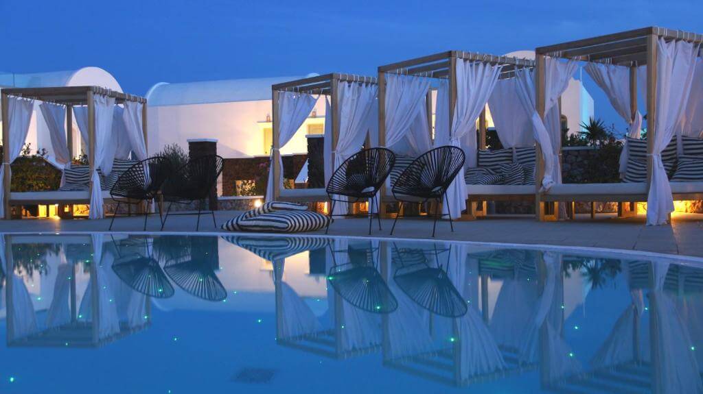 astro palace suites & spa hotel santorini piscina