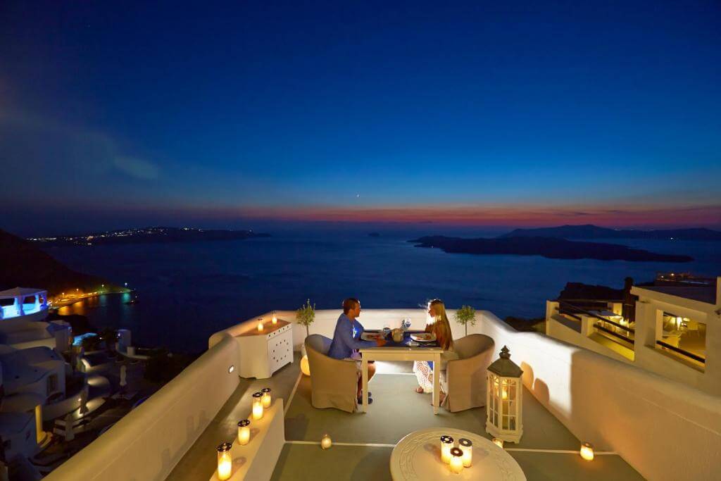 volcano view by caldera collection santorini encontro casal