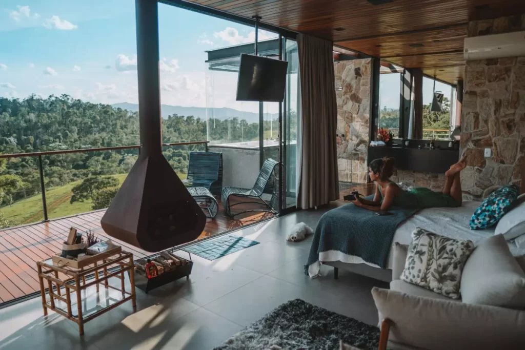 Cabanas no interior de São Paulo