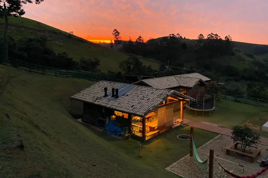 Cabanas no interior de São Paulo