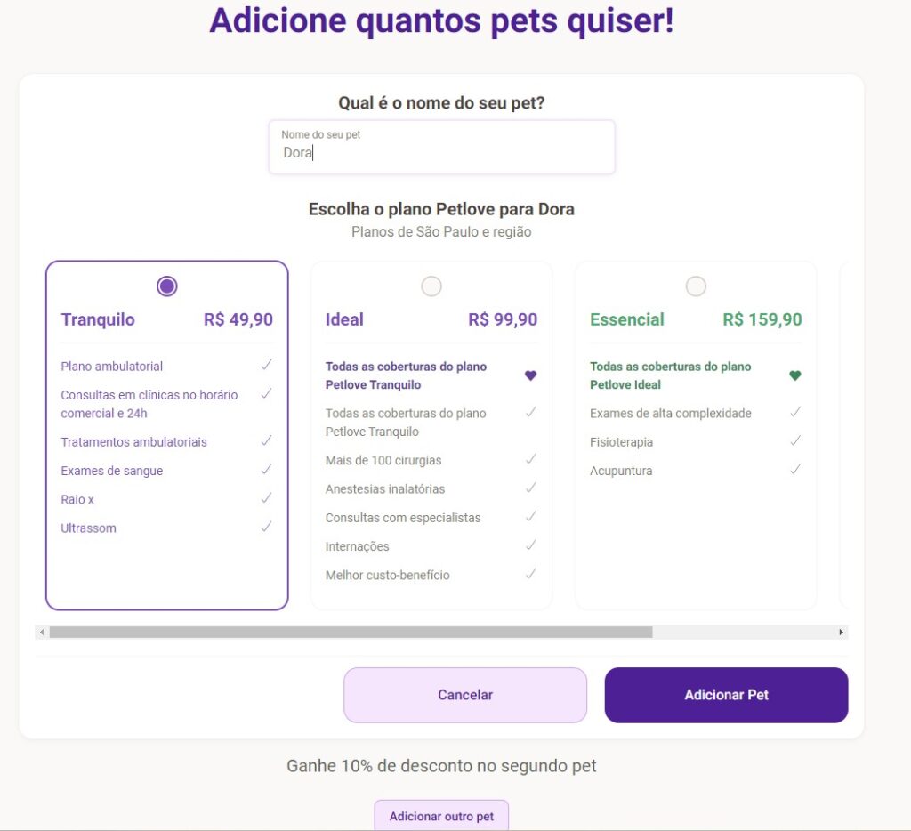 Cupom de desconto Petlove - Viajando com Livia