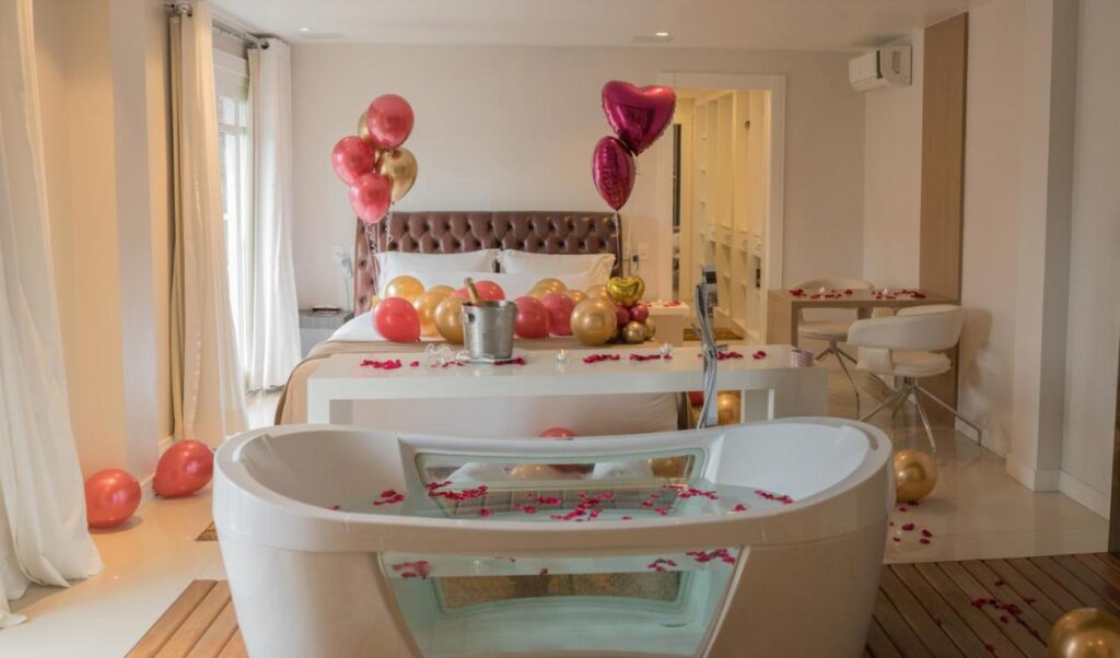 Hotel com banheira no quarto em Gramado - VIajando com Livia