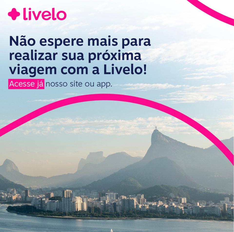 Clube Livelo pontuação - Viajando com Livia