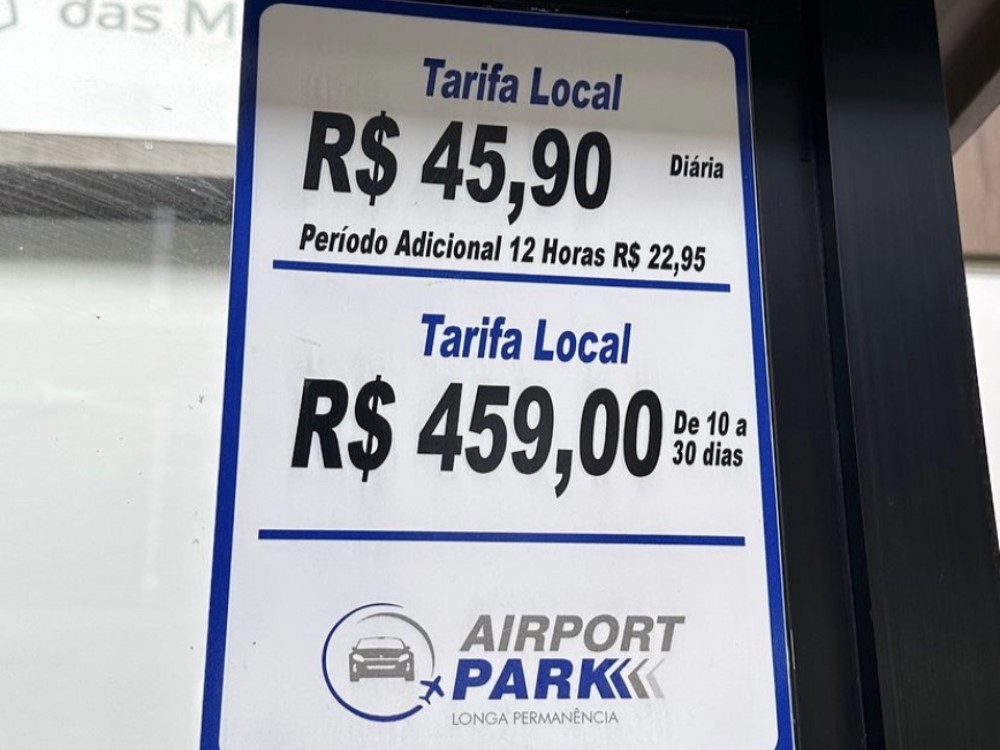 Airport Park Guarulhos - Viajando com Livia