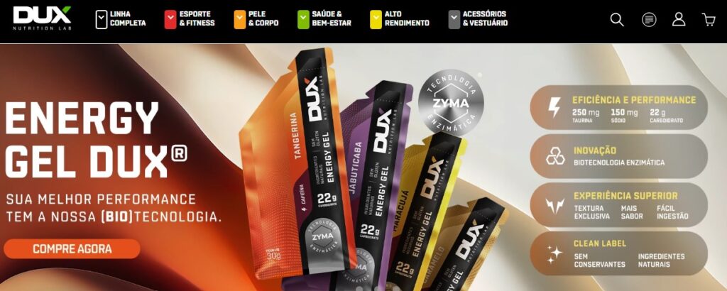 Cupom de desconto primeira compra Dux Nutrition - Viajando com Lívia