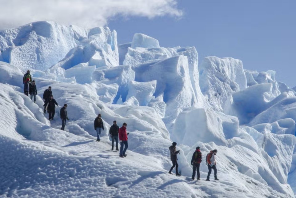 mini trekking perito moreno - Viajando com Lívia