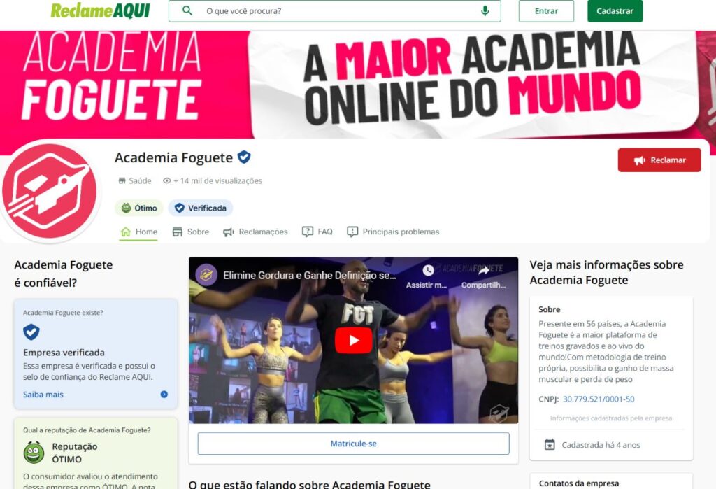 Academia Foguete Vale a Pena - Viajando com Livia