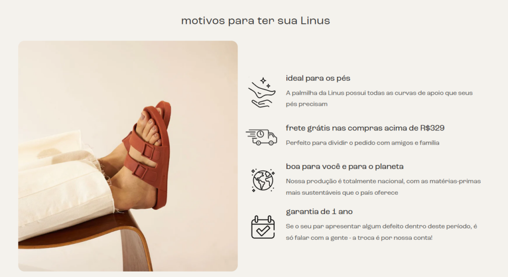 Motivos e garantias para adquirir uma Linus