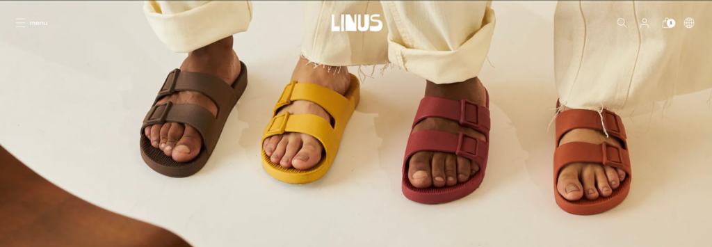 Modelos de sand&aacute;lia Linus - cupom LIVIAPEREIRA para 10% OFF