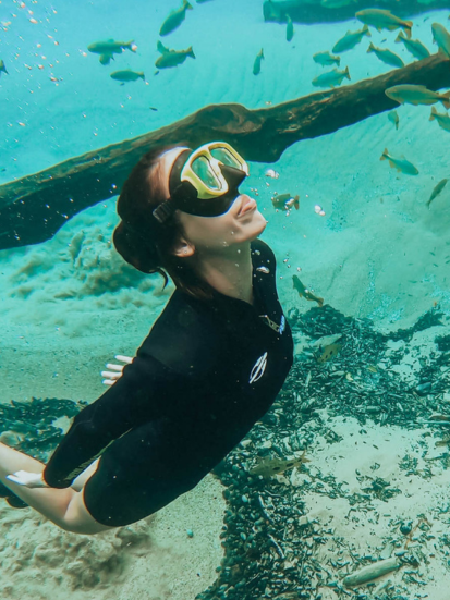 Rio da Prata em Bonito com Viajando com Livia