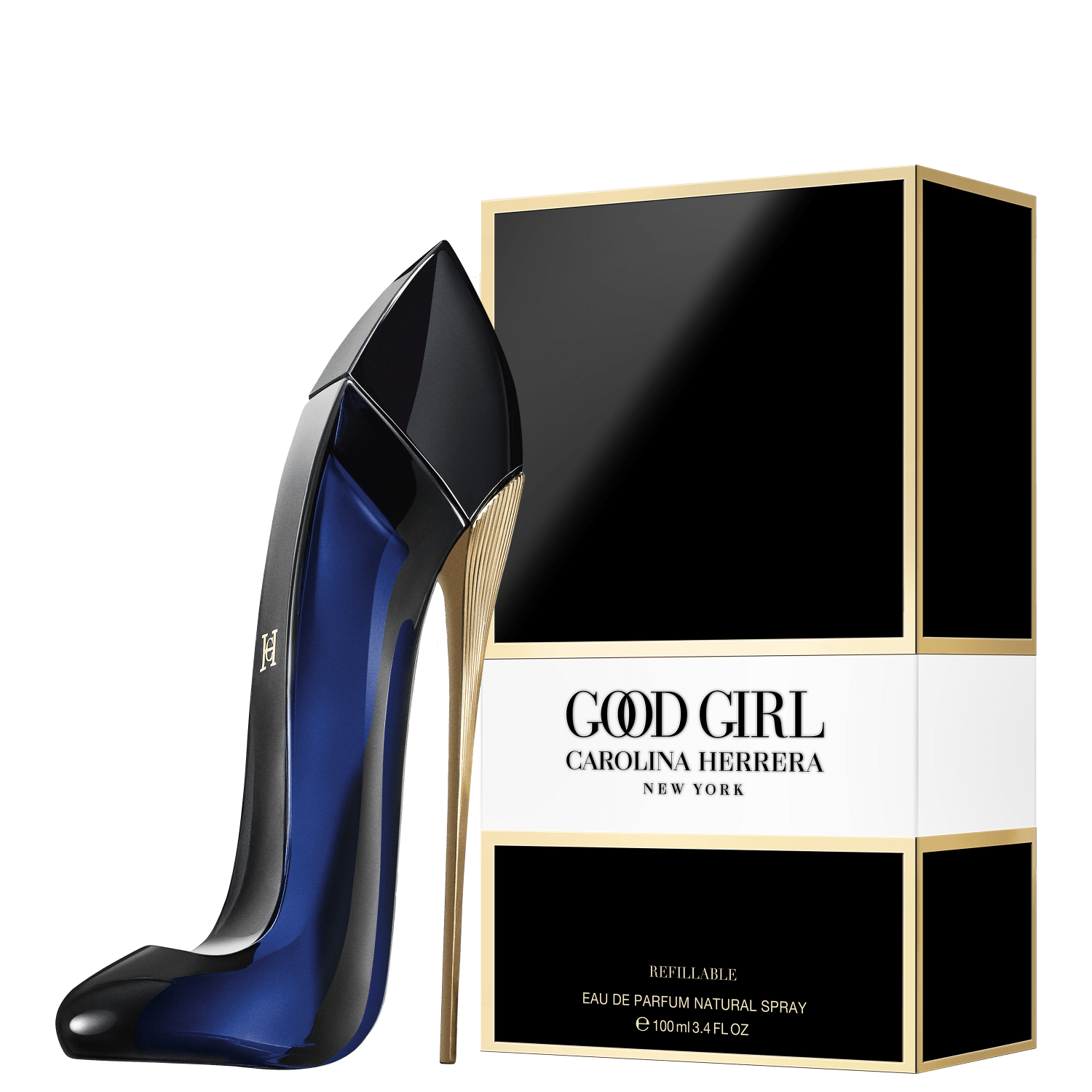 Opção ícone do universo da perfumaria, Good Girl Eau de Parfum de Carolina Herrera como opção de presente do dia dos namorados para ela.