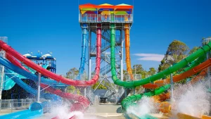 Brinquedo no Wetn Wild parque