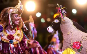 Festa junina de São Luis com Bumba meu boi