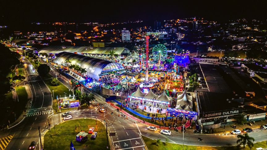 Uma das maiores festas juninas do sudeste brasileiro.