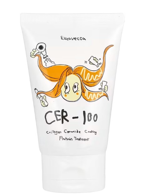 Hair Beauty Care Cer-100 Col&aacute;geno, da Elizavecca, &eacute; um tratamento capilar de prote&iacute;na com f&oacute;rmula rica em col&aacute;geno hidrolisado, ideal para reparar, fortalecer e nutrir cabelos danificados. O frasco de 100 ml entrega cuidados intensivos, promovendo mais brilho, maciez e elasticidade aos fios.