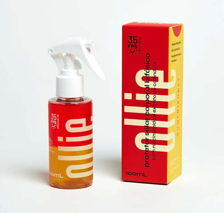 Protetor Solar Corporal Spray Bifásico FPS 35 FPUVA 12
