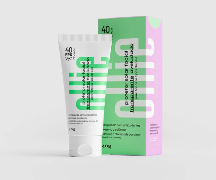 Ollie Protetor Solar Facial Transparente FPS 60