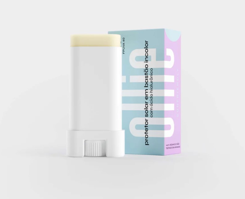 Protetor Solar Ollie em Bastão Incolor FPS 95