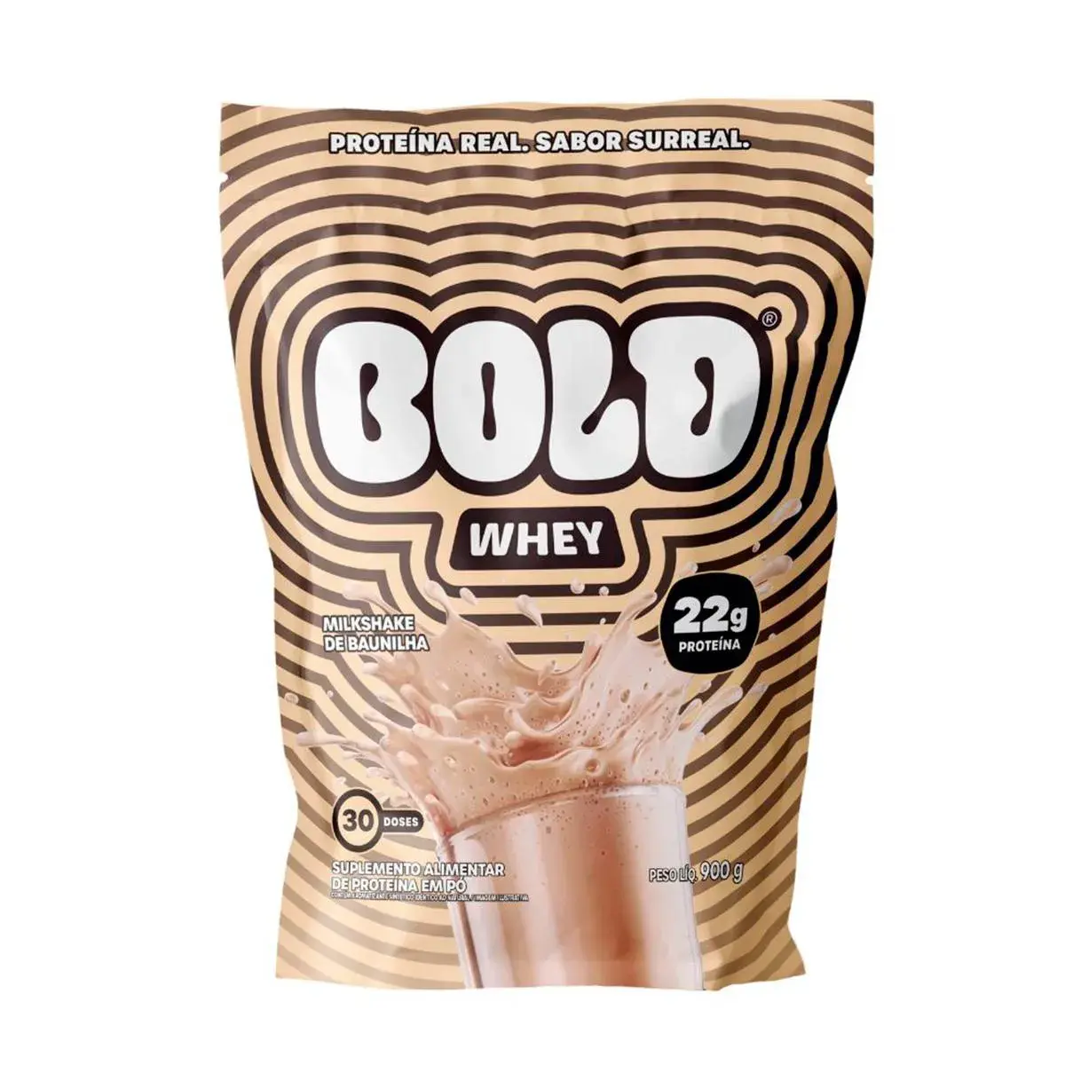 Bold Whey sabor Milkshake de Baunilha de 900g