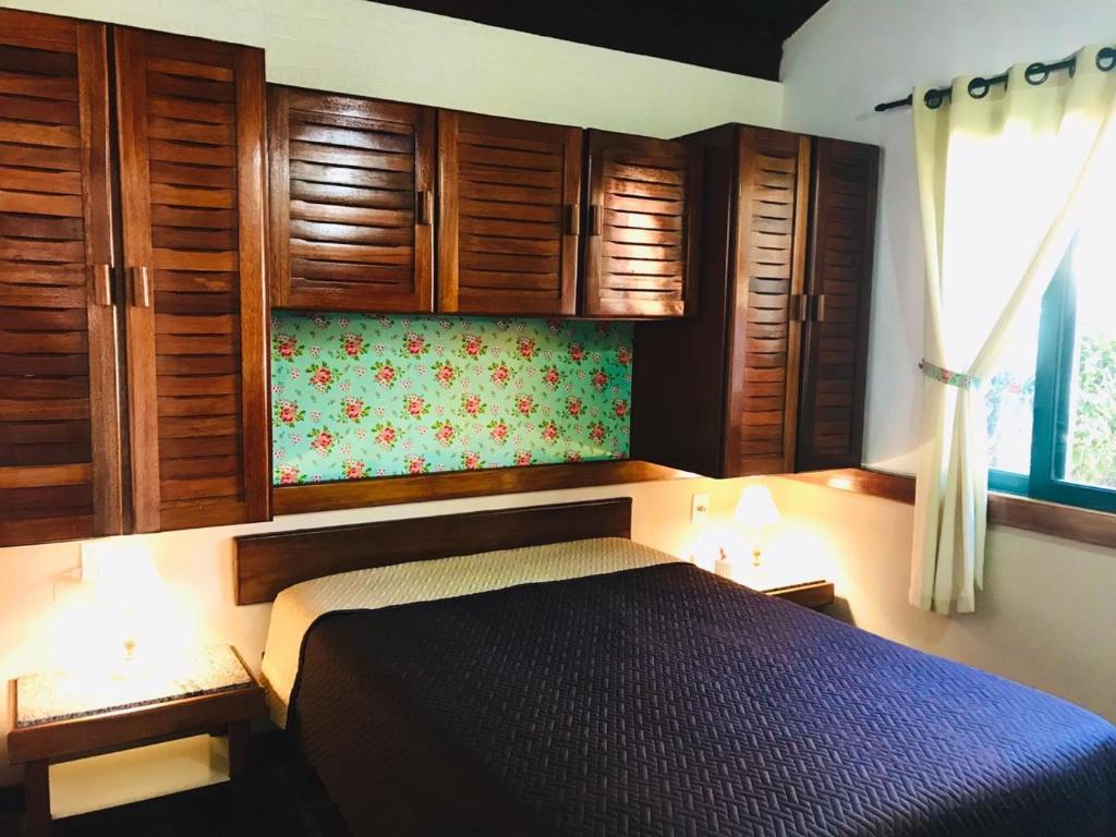 Quarto confortável para casal