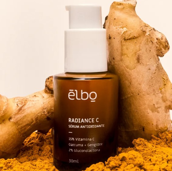 Sérum antioxidante facial. Elbo Radiance C reduz linhas, melhora firmeza e garante luminosidade.