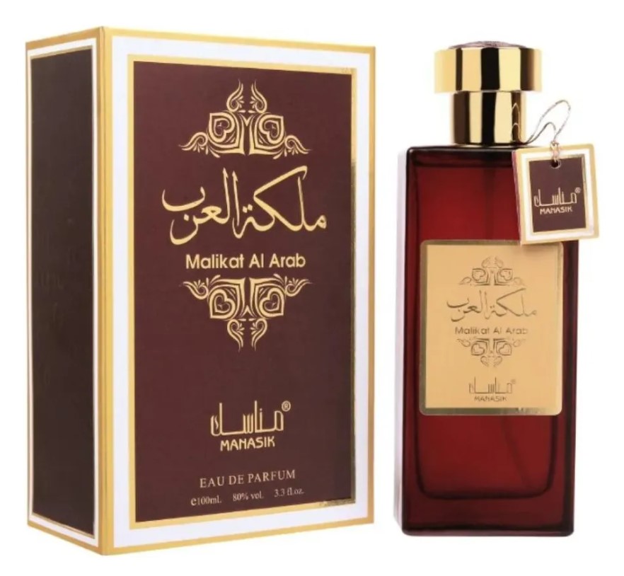Manasik Malikat Al Arab &eacute; um perfume importado feminino. Uma fragr&acirc;ncia que combina notas ricas e ex&oacute;ticas, criando uma experi&ecirc;ncia olfativa envolvente.