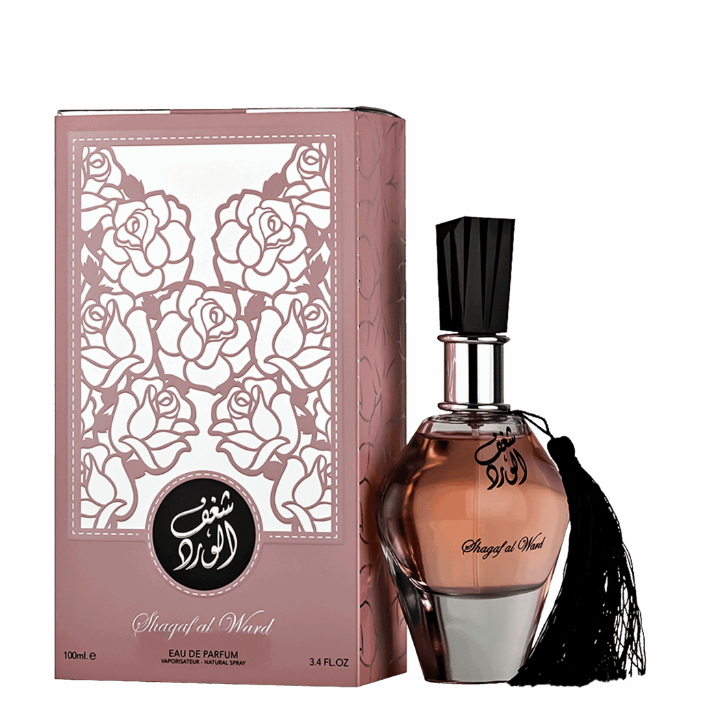 Shagaf Al Ward &eacute; um perfume Al Wataniah feminino floral. Uma fragr&acirc;ncia que &eacute; uma explos&atilde;o floral para quem &eacute; apaixonada pela delicada feminilidade das flores.
