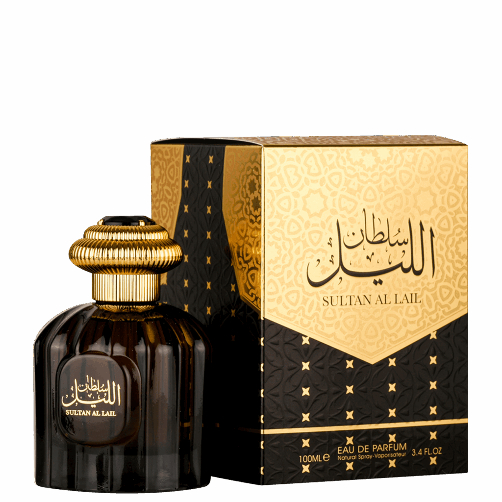 Sultan Al Lail &eacute; um perfume Al Wataniah masculino arom&aacute;tico amadeirado