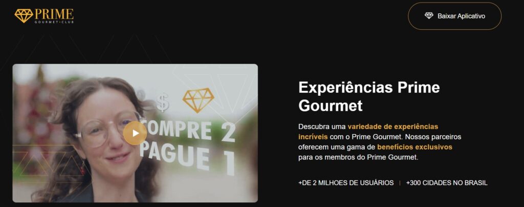Clube de experiências Prime Gourmet