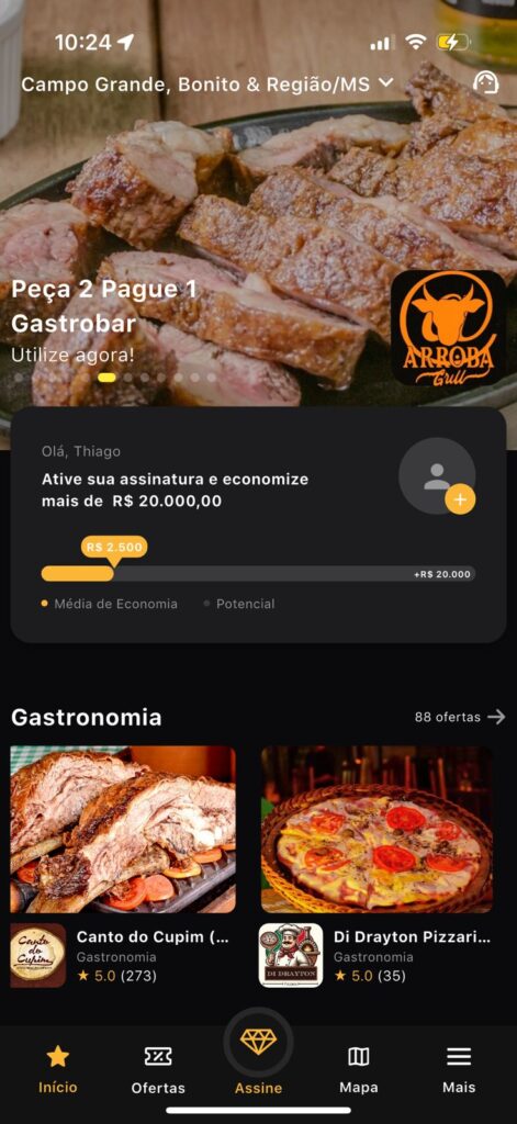 Conhe&ccedil;a Prime Gourmet Campo Grande, Bonito e regi&atilde;o
