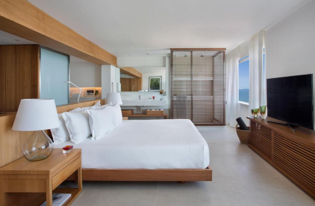 Hot&eacute;is no Leblon