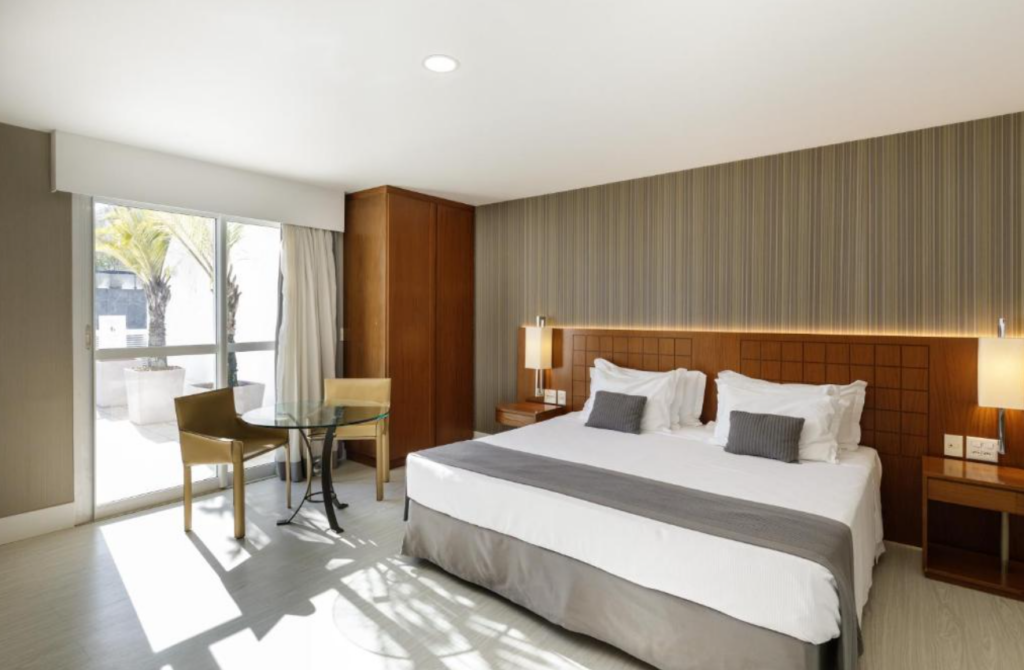 Hot&eacute;is no Leblon