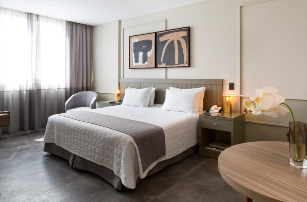 Hot&eacute;is no Leblon