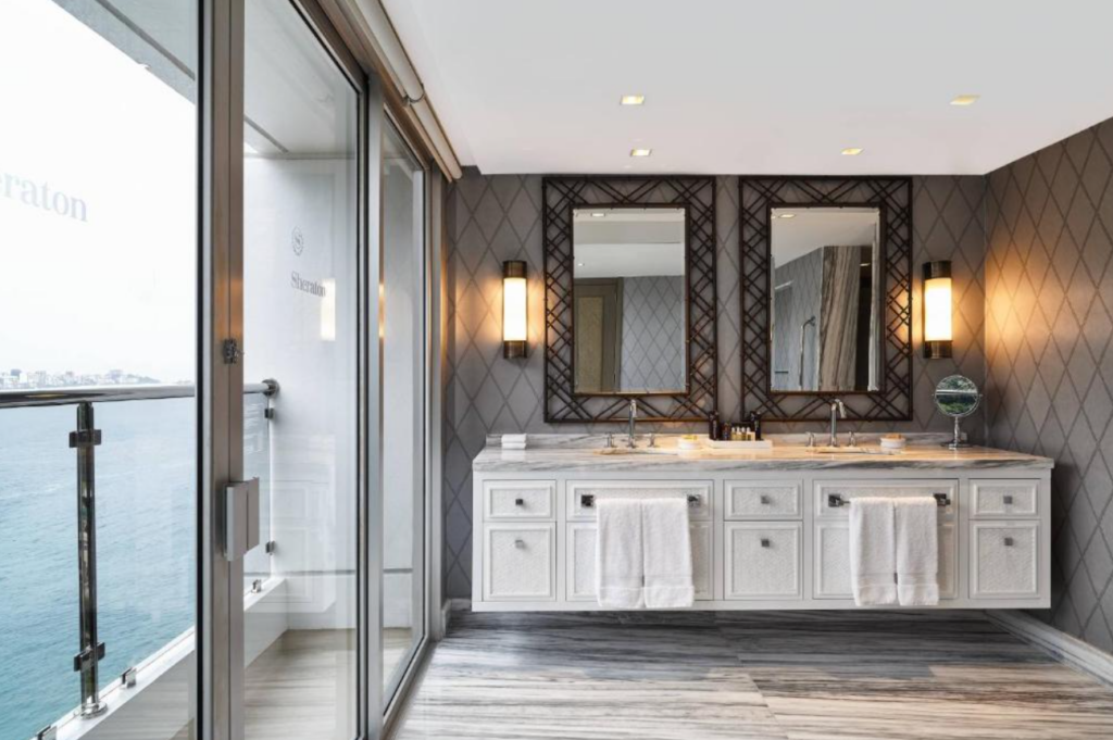 Hot&eacute;is no Leblon