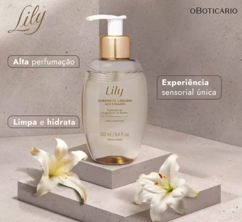 Um sabonete atemporal, que une sofistica&ccedil;&atilde;o e toque acetinado. 