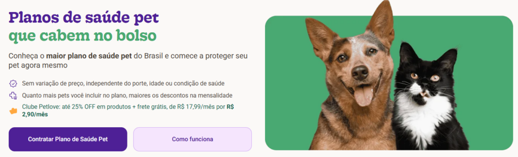 Plano de saúde petlove