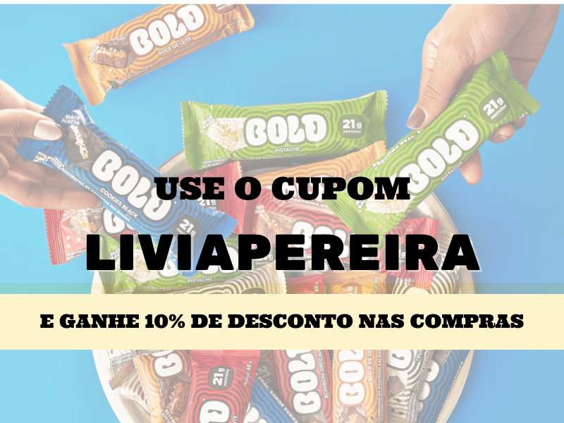 cupom de desconto na Bold Snacks
