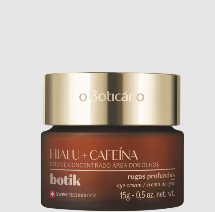 Hidrata profundamente enquanto ajuda a diminuir bolsas e sinais de cansaço.