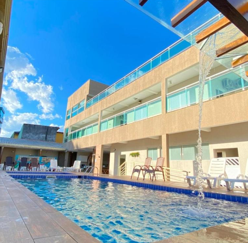 Hotel pet friendly em Itanha&eacute;m com piscina
