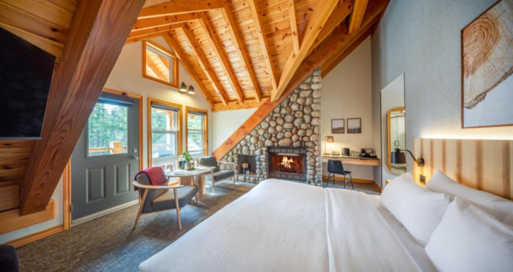 Hot&eacute;is em Banff no Canad&aacute; - melhores hospedagens com lareira no quarto