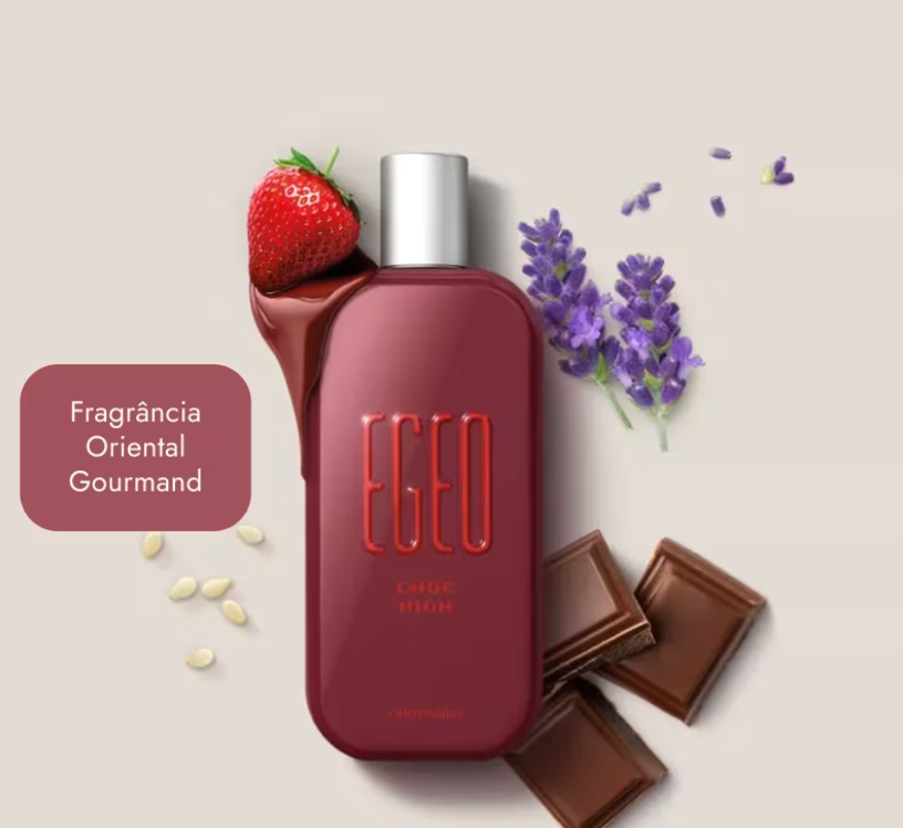 Cosméticos inspirados em chocolate